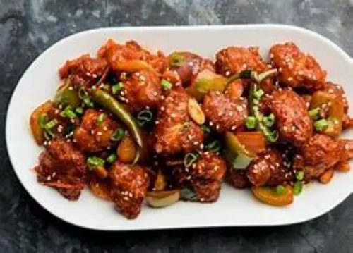 Chilli Chicken Dry With Boneless